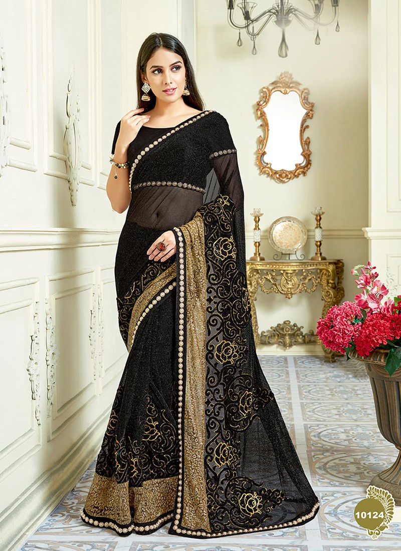 MAHOTSAV Tarana Latest Designer Fancy Wedding Wear Designer Thread Cord And Sequins Embroidery Work Heavy Saree Collection